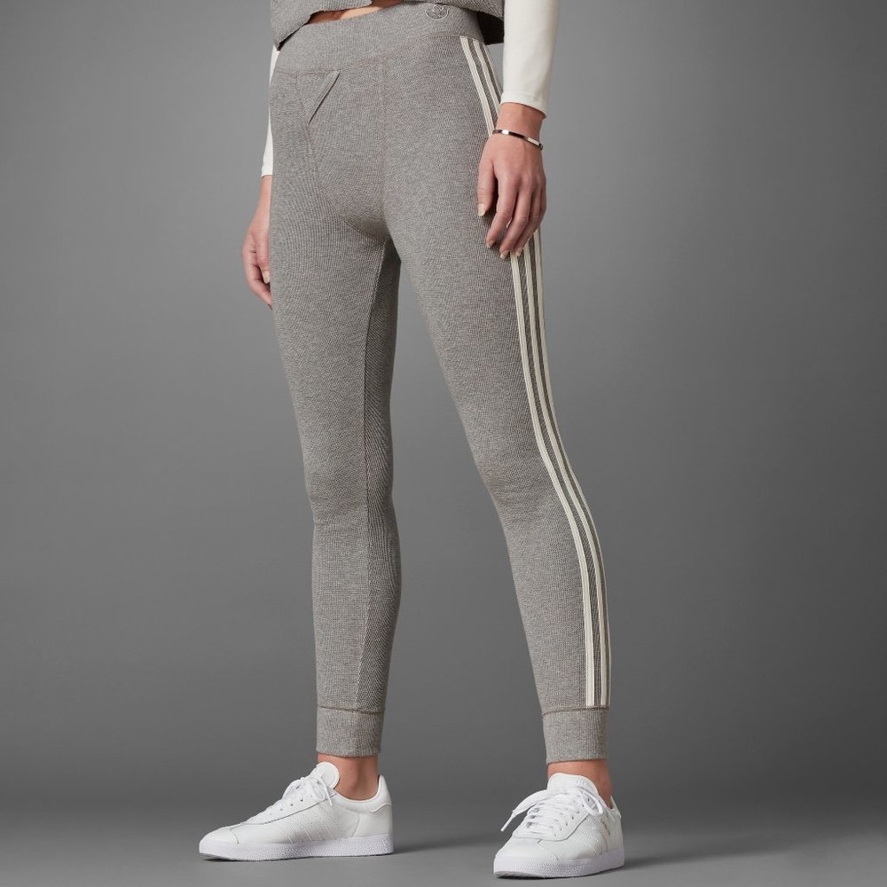 Brand New ADIDAS Blue Version High Waisted Waffle Tights
